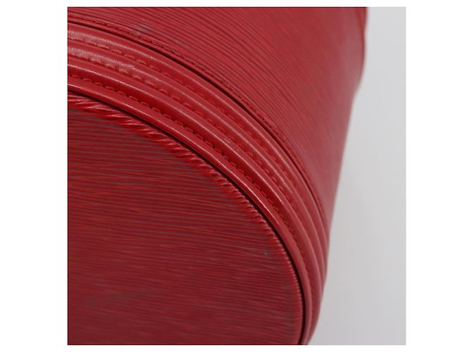 LOUIS VUITTON Borsa a Mano Epi Cannes Rossa M48037 LV Auth ep14100 Rosso - vista 15