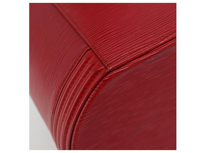 LOUIS VUITTON Borsa a Mano Epi Cannes Rossa M48037 LV Auth ep14100 Rosso - vista 18