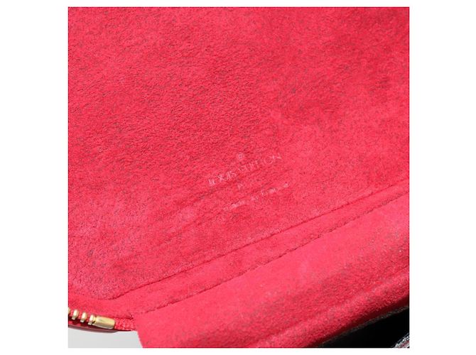 LOUIS VUITTON Borsa a Mano Epi Cannes Rossa M48037 LV Auth ep14100 Rosso - vista 20