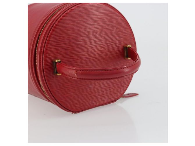 LOUIS VUITTON Borsa a Mano Epi Cannes Rossa M48037 LV Auth ep14100 Rosso - vista 7