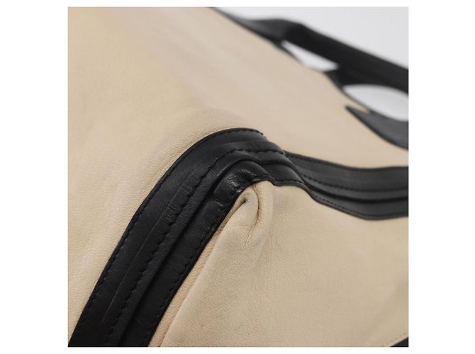 Chloé Borsa Tote in pelle beige oro Chloe Auth bs34598A D'oro - vista 13