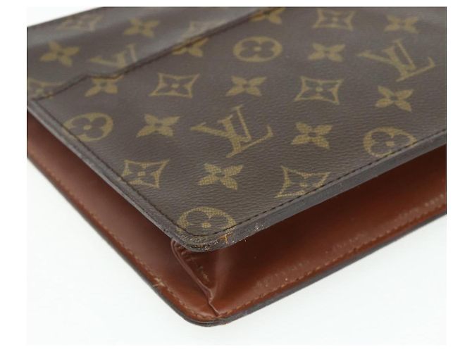 LOUIS VUITTON Pochette Uomo Monogram Borsa a Mano M51795 LV Auth ep14238 Monogramma - vista 14