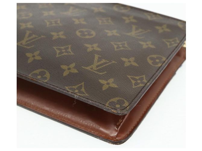 LOUIS VUITTON Pochette Uomo Monogram Borsa a Mano M51795 LV Auth ep14238 Monogramma - vista 15