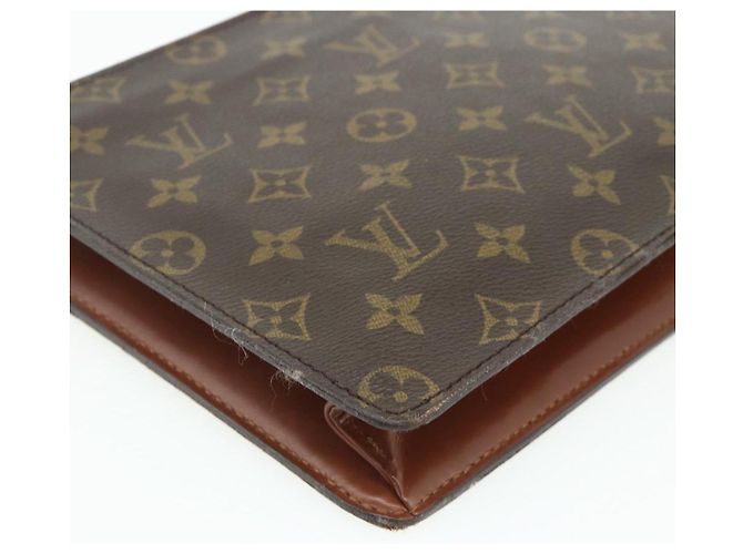 LOUIS VUITTON Pochette Uomo Monogram Borsa a Mano M51795 LV Auth ep14238 Monogramma - vista 16