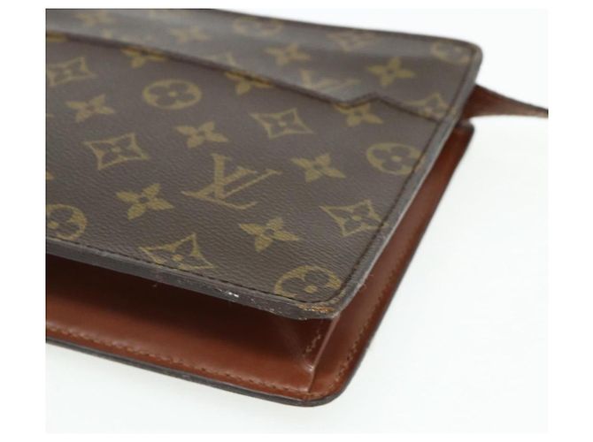 LOUIS VUITTON Pochette Uomo Monogram Borsa a Mano M51795 LV Auth ep14238 Monogramma - vista 7
