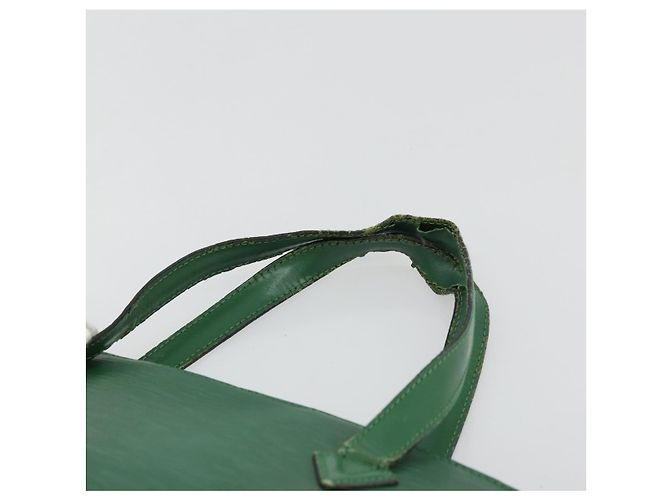 LOUIS VUITTON Borsa a Mano Epi Saint Jacques Verde M52274 LV Auth 168866 - vista 15