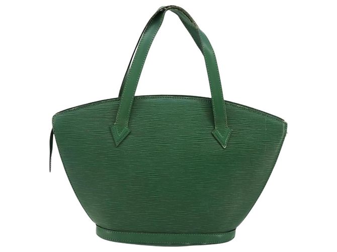 LOUIS VUITTON Borsa a Mano Epi Saint Jacques Verde M52274 LV Auth 168866 - vista 2