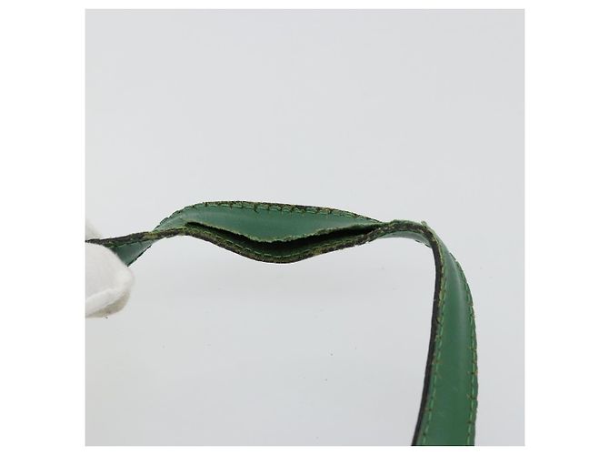 LOUIS VUITTON Borsa a Mano Epi Saint Jacques Verde M52274 LV Auth 168866 - vista 8