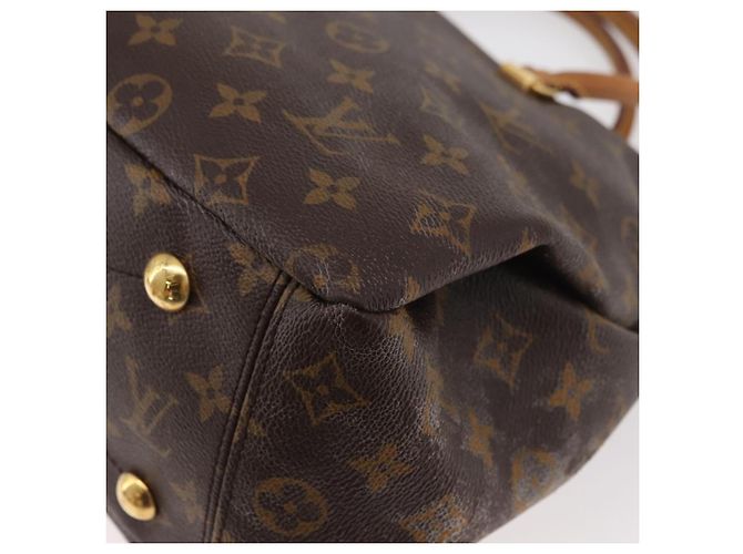 LOUIS VUITTON Borsa a Mano Monogram Pallas MM 2way Rossa M41175 LV Auth BA12249A Rosso Monogramma - vista 16