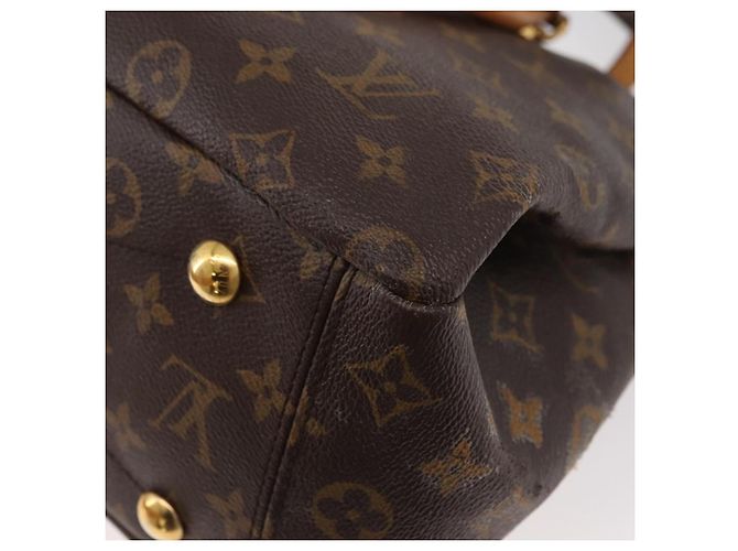LOUIS VUITTON Borsa a Mano Monogram Pallas MM 2way Rossa M41175 LV Auth BA12249A Rosso Monogramma - vista 18
