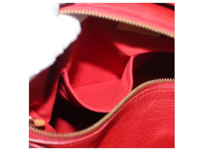 LOUIS VUITTON Borsa a Mano Monogram Pallas MM 2way Rossa M41175 LV Auth BA12249A Rosso Monogramma - vista 23