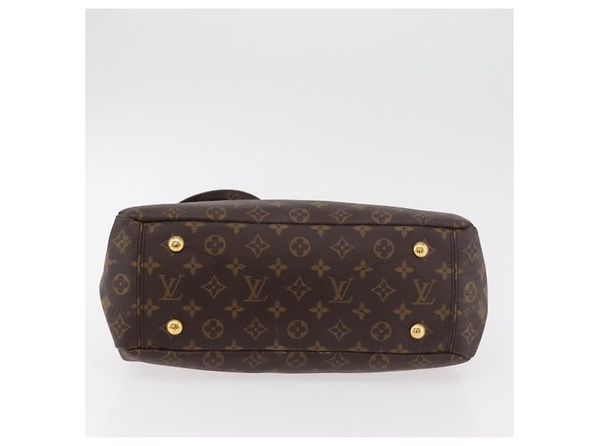 LOUIS VUITTON Borsa a Mano Monogram Pallas MM 2way Rossa M41175 LV Auth BA12249A Rosso Monogramma - vista 5