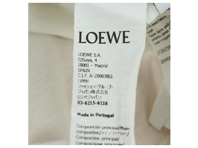 Camiseta de algodón blanca y naranja LOEWE ~ Studio Ghibli Hin Auth ka4076M Blanco - vista 14