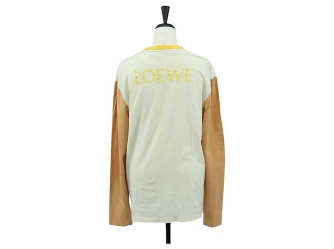 Camiseta de algodón blanca y naranja LOEWE ~ Studio Ghibli Hin Auth ka4076M Blanco - vista 2