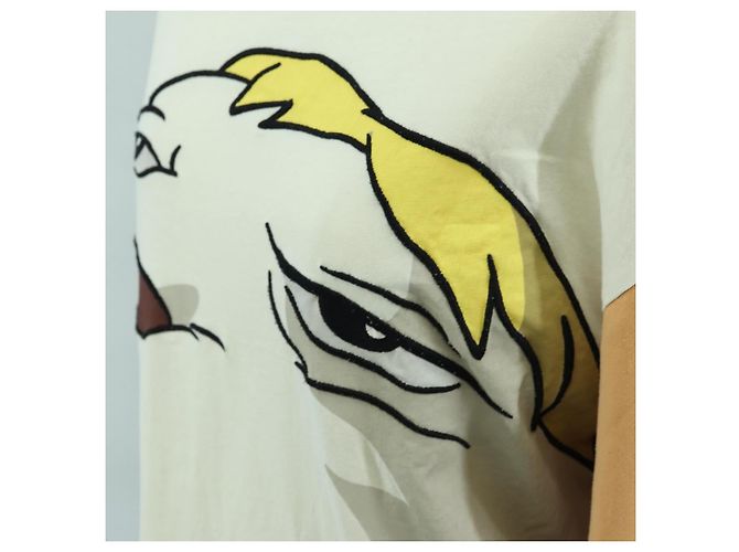 Camiseta de algodón blanca y naranja LOEWE ~ Studio Ghibli Hin Auth ka4076M Blanco - vista 6