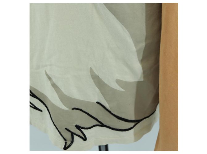 Camiseta de algodón blanca y naranja LOEWE ~ Studio Ghibli Hin Auth ka4076M Blanco - vista 8