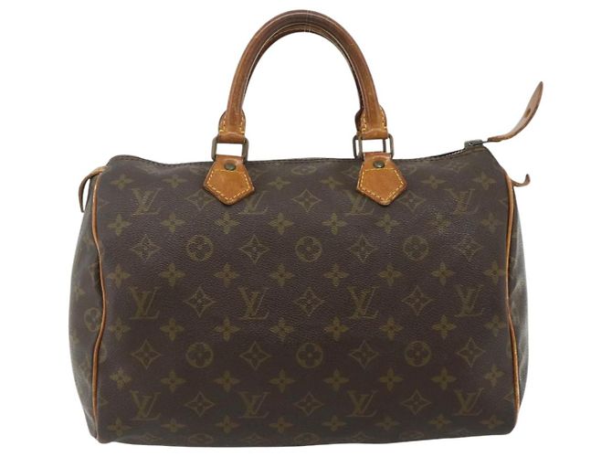 LOUIS VUITTON Bolsa de Mão Monogram Speedy 30 M41526 LV Auth 176720 Monograma - vista 13