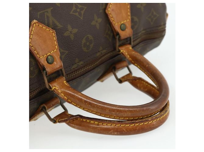 LOUIS VUITTON Bolsa de Mão Monogram Speedy 30 M41526 LV Auth 176720 Monograma - vista 9