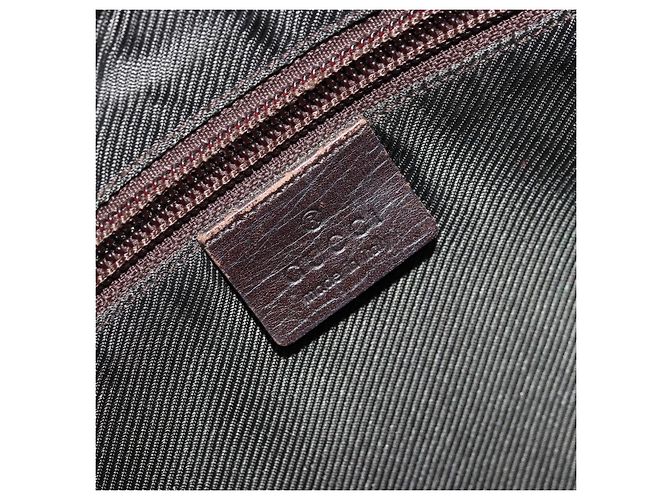 Borsa a spalla GG Supreme in PVC beige e argento di GUCCI 114291 Auth ep14124 - vista 16