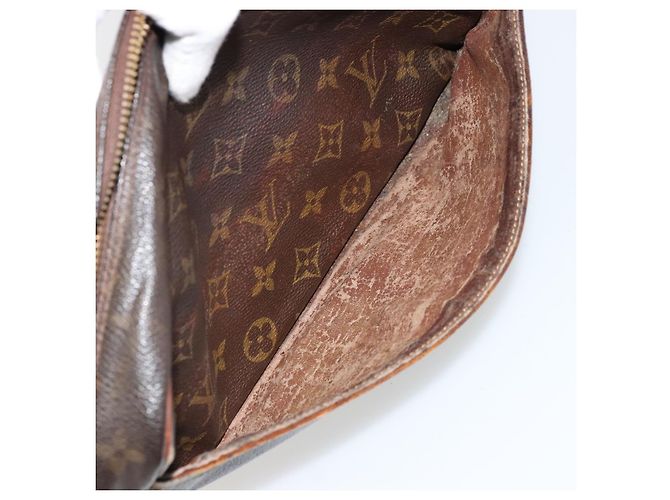 LOUIS VUITTON Pochette Compiegne 28 M51845 LV Auth BA12322 Monogramma - vista 11