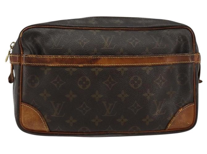 LOUIS VUITTON Pochette Compiegne 28 M51845 LV Auth BA12322 Monogramma - vista 13
