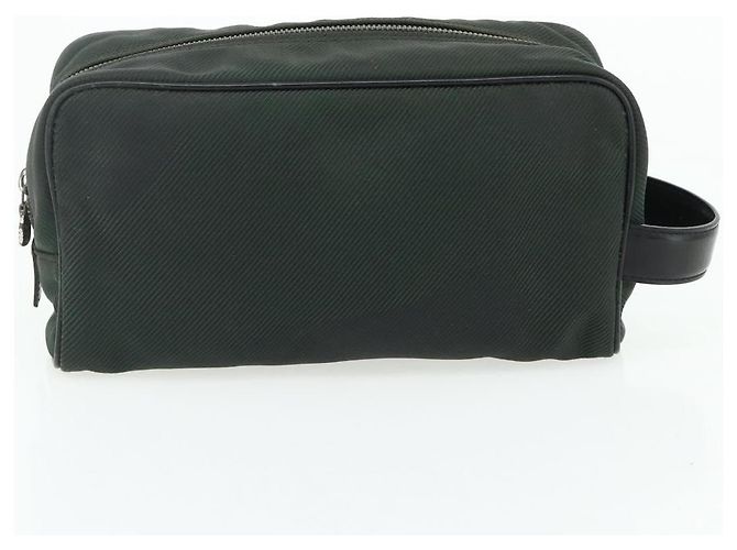 LOUIS VUITTON Borsa Clutch Taiga Parana 2 Set Ardoise M30752 LV Auth bs34771 Grigio - vista 8