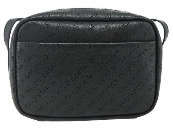 BALENCIAGA Borsa a Spalla Every Day in Pelle Nera 679267 Auth ep14300V Nero - vista 2