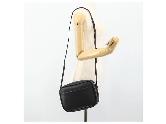 BALENCIAGA Borsa a Spalla Every Day in Pelle Nera 679267 Auth ep14300V Nero - vista 22