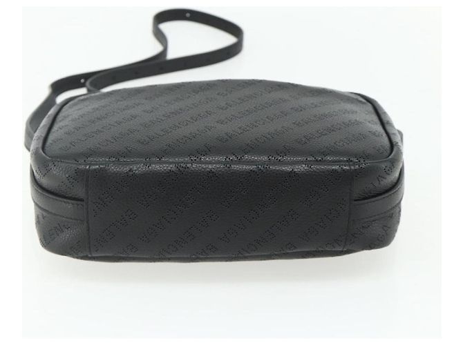 BALENCIAGA Borsa a Spalla Every Day in Pelle Nera 679267 Auth ep14300V Nero - vista 9