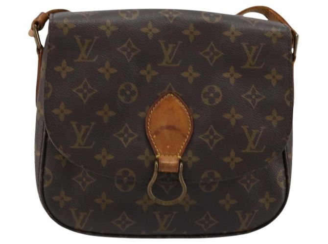 LOUIS VUITTON Borsa a Spalla Monogram Saint Cloud GM M51242 LV Auth BA12247 Monogramma - vista 13