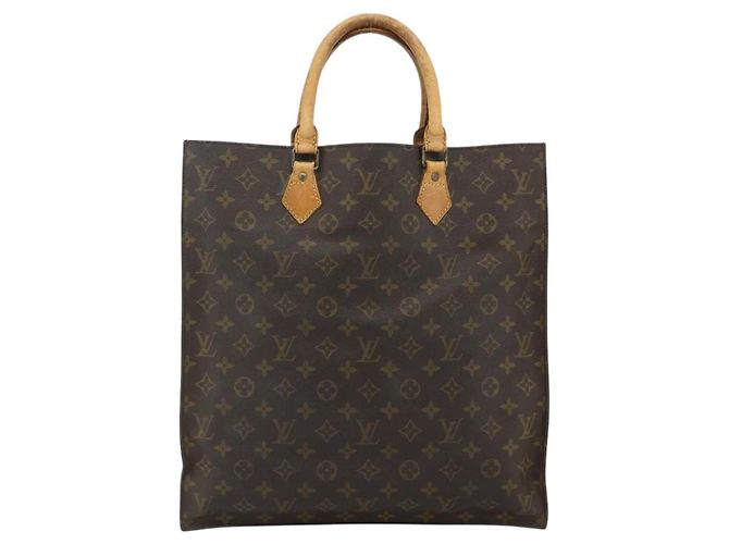 LOUIS VUITTON Bolsa Sac Plat Monogram M51140 LV Auth bs34613 Monograma - vista 13
