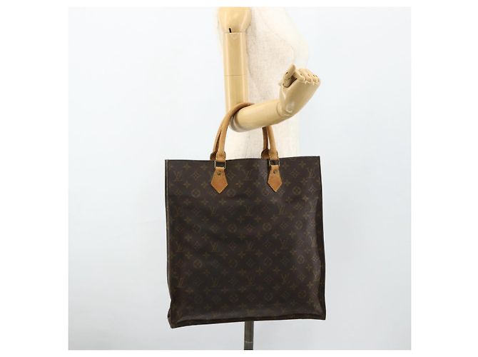 LOUIS VUITTON Bolsa Sac Plat Monogram M51140 LV Auth bs34613 Monograma - vista 19