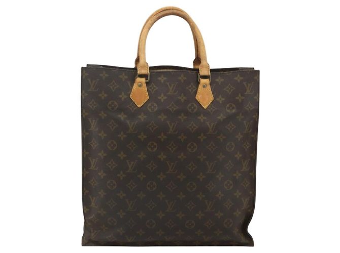 LOUIS VUITTON Bolsa Sac Plat Monogram M51140 LV Auth bs34613 Monograma - vista 2