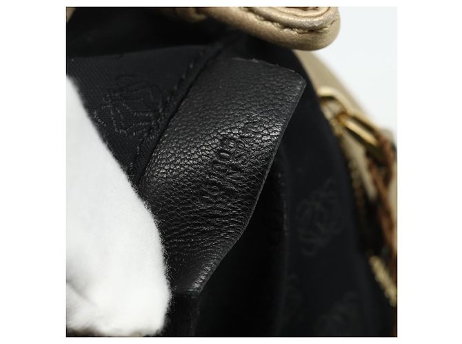 LOEWE Nappa Handtasche aus Leder, goldfarbig, authentisch BA12256 - Ansicht 12