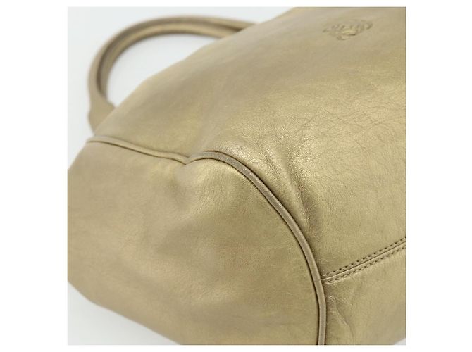 LOEWE Nappa Handtasche aus Leder, goldfarbig, authentisch BA12256 - Ansicht 15