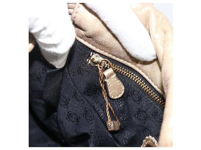 LOEWE Nappa Handtasche aus Leder, goldfarbig, authentisch BA12256 - Ansicht 19