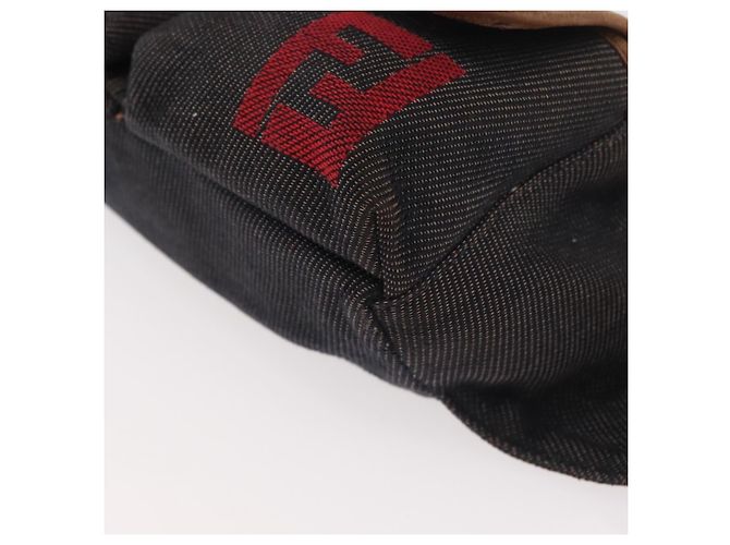 FENDI Bauchtasche aus braunem Canvas Auth bs34529 - Ansicht 11