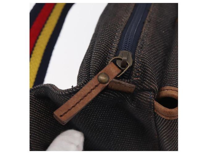 FENDI Bauchtasche aus braunem Canvas Auth bs34529 - Ansicht 15
