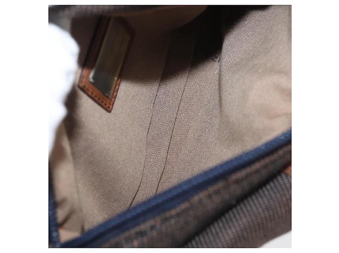 FENDI Bauchtasche aus braunem Canvas Auth bs34529 - Ansicht 17