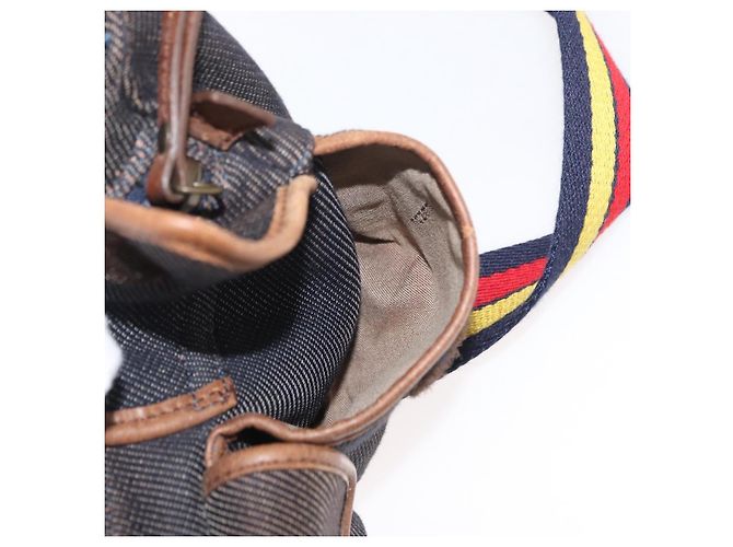 FENDI Bauchtasche aus braunem Canvas Auth bs34529 - Ansicht 20