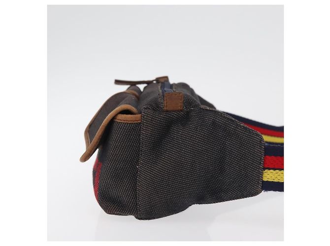FENDI Bauchtasche aus braunem Canvas Auth bs34529 - Ansicht 4