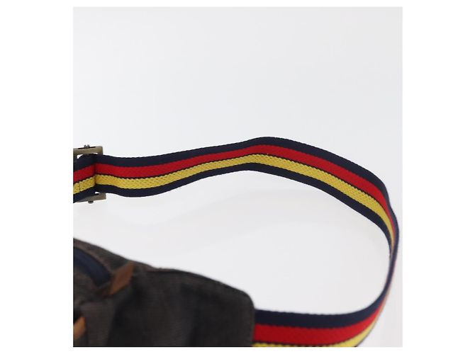 FENDI Bauchtasche aus braunem Canvas Auth bs34529 - Ansicht 8