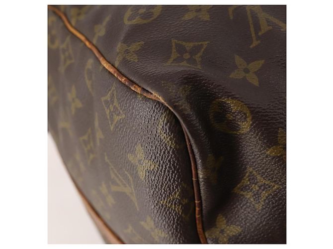 LOUIS VUITTON Monogram Keepall Bandouliere 60 Borsa Boston M41412 LV Auth 175768 Monogramma - vista 18