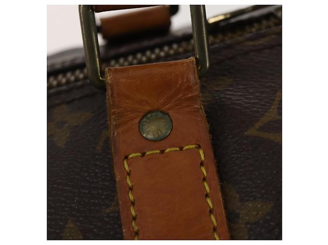 LOUIS VUITTON Monogram Keepall Bandouliere 60 Borsa Boston M41412 LV Auth 175768 Monogramma - vista 19
