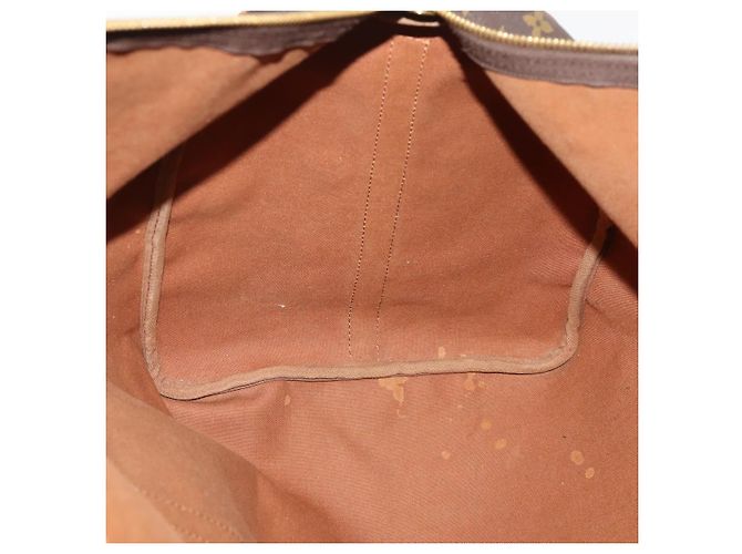 LOUIS VUITTON Monogram Keepall Bandouliere 60 Borsa Boston M41412 LV Auth 175768 Monogramma - vista 22