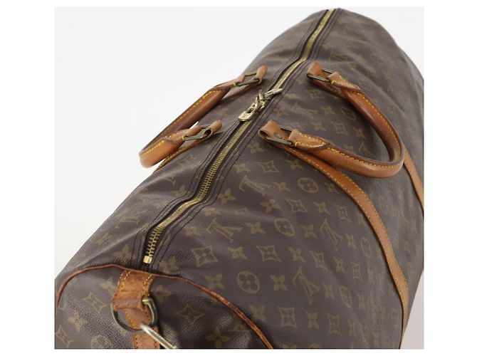 LOUIS VUITTON Monogram Keepall Bandouliere 60 Borsa Boston M41412 LV Auth 175768 Monogramma - vista 6