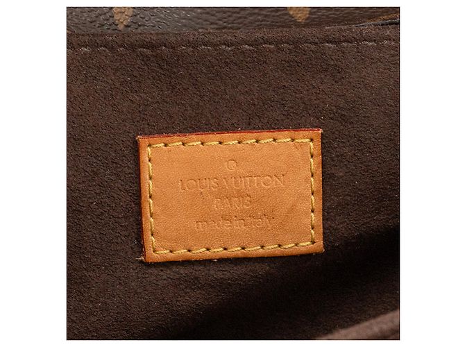 LOUIS VUITTON - Sac à bandoulière Métis Louis Vuitton en toile enduite monogrammée Marron - vue 7