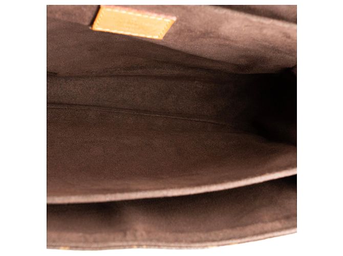 LOUIS VUITTON - Sac à bandoulière Métis Louis Vuitton en toile enduite monogrammée Marron - vue 8