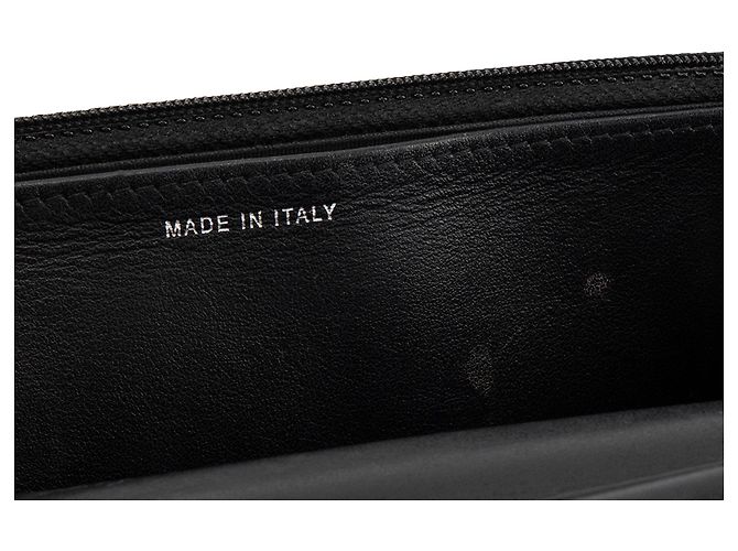 CHANEL - Borsa a tracolla Wallet on Chain Boy Chanel in pelle caviar nera Nero - vista 7