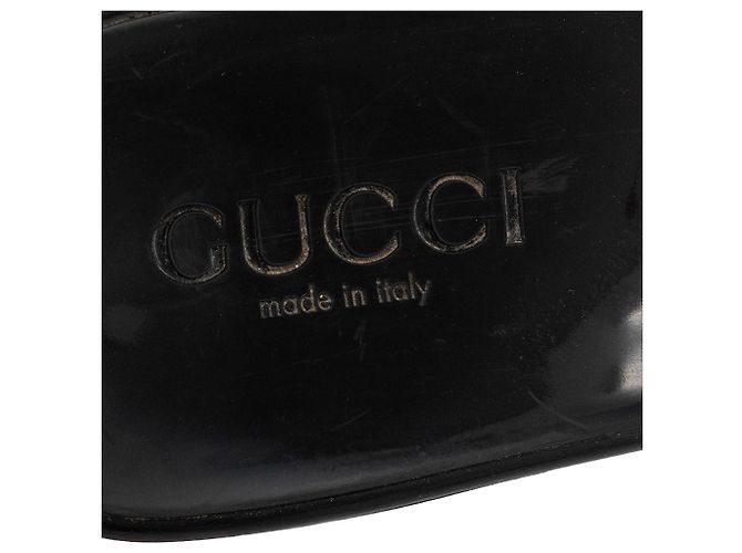 GUCCI - Sandali in gomma Gucci neri (T37) Nero - vista 5